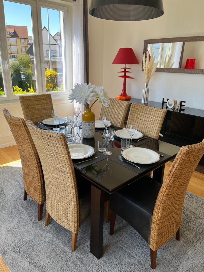 Appartement De Prestige Au Centre Climatise Avec Jardin Prive Colmar Exterior foto