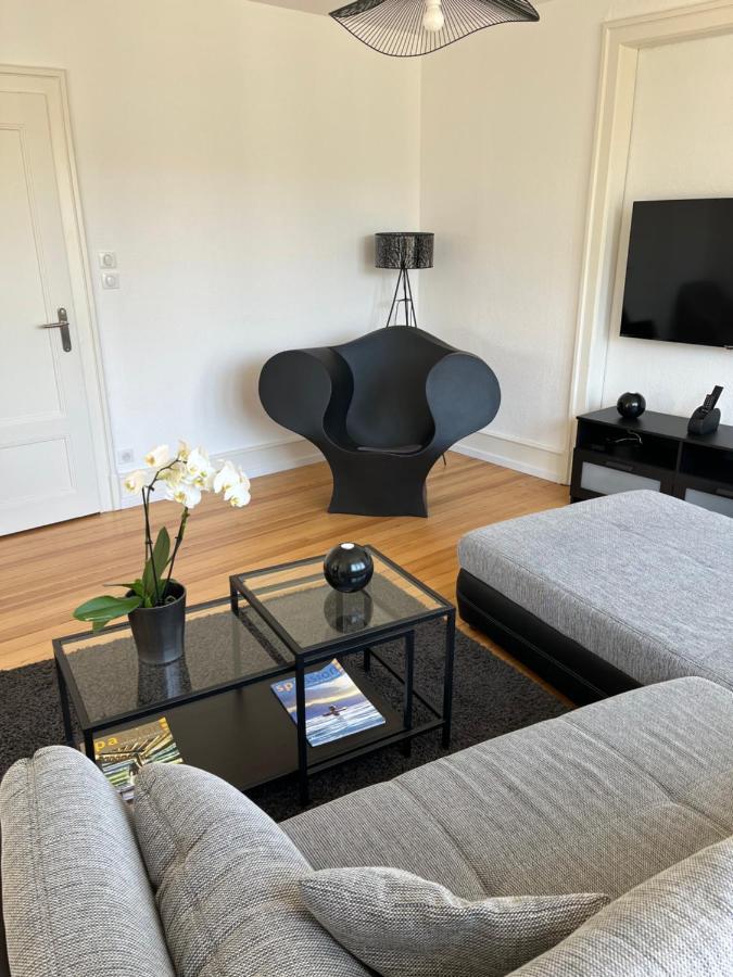 Appartement De Prestige Au Centre Climatise Avec Jardin Prive Colmar Exterior foto