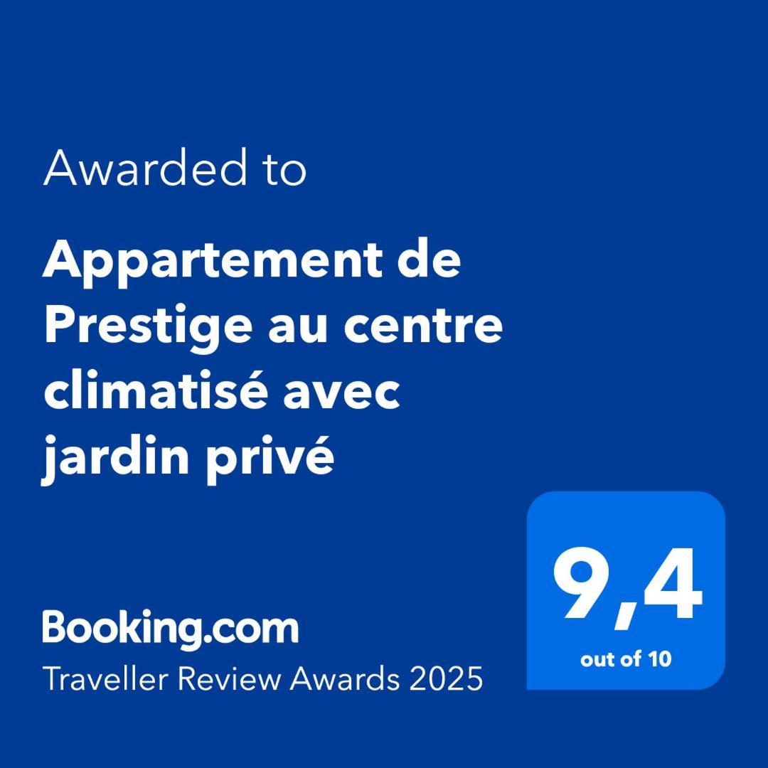 Appartement De Prestige Au Centre Climatise Avec Jardin Prive Colmar Exterior foto